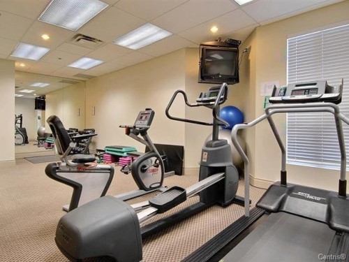 Salle d'exercice - 307-2 Place Des Jardins-Des-Vosges, Montréal (Verdun/Île-Des-Soeurs), QC - Indoor Photo Showing Gym Room