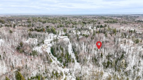 Photo aérienne - Ch. Bellevue, Mille-Isles, QC 