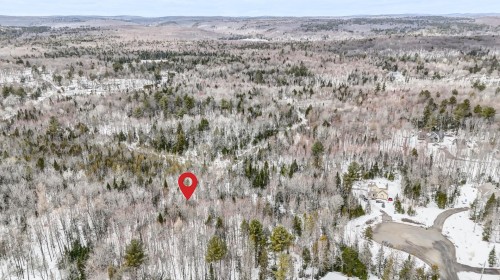 Photo aérienne - Ch. Bellevue, Mille-Isles, QC 