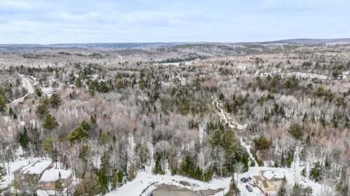 Photo aérienne - Ch. Bellevue, Mille-Isles, QC 