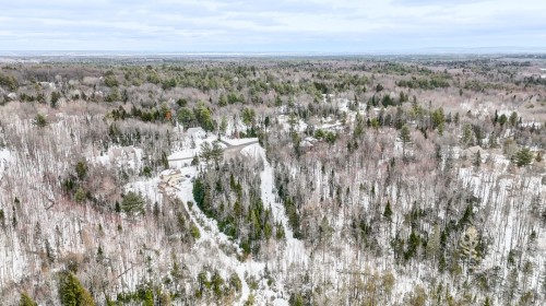 Photo aérienne - Ch. Bellevue, Mille-Isles, QC 