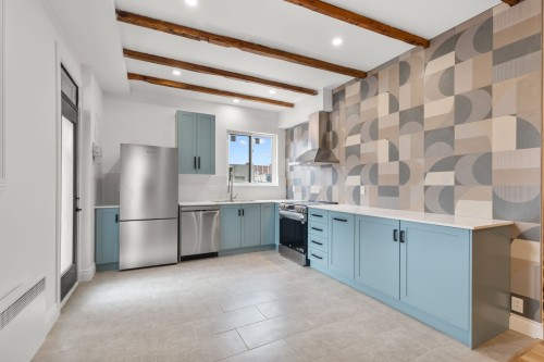 Kitchen - 6972 Rue St-Dominique, Montréal (Rosemont/La Petite-Patrie), QC - Indoor Photo Showing Kitchen