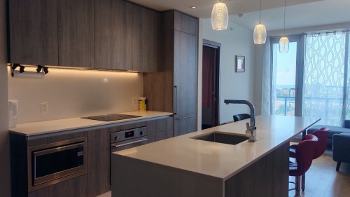 Kitchen - 1211-1450 Boul. René-Lévesque O., Montréal (Ville-Marie), QC - Indoor Photo Showing Kitchen With Upgraded Kitchen