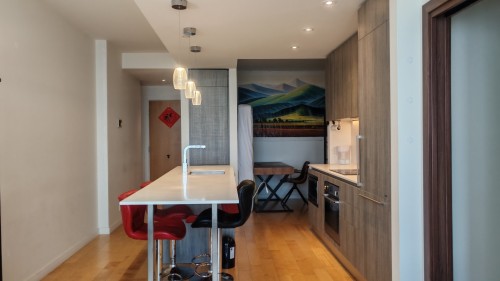 Kitchen - 1211-1450 Boul. René-Lévesque O., Montréal (Ville-Marie), QC - Indoor