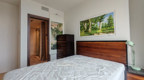 Bedroom - 1211-1450 Boul. René-Lévesque O., Montréal (Ville-Marie), QC - Indoor Photo Showing Bedroom