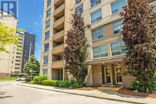 1105 - 155 Kent Street, London East (East F), ON - Outdoor With Balcony With Facade