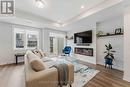 419 Pilot Private, Ottawa, ON  - Indoor Photo Showing Living Room With Fireplace 