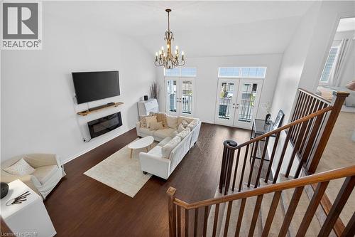 30 Patterson Drive, Caledonia, ON - Indoor With Fireplace