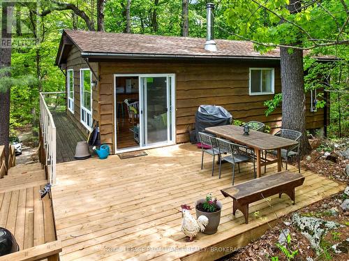 450 Brooks Point Road, Rideau Lakes, ON - Outdoor With Deck Patio Veranda With Exterior