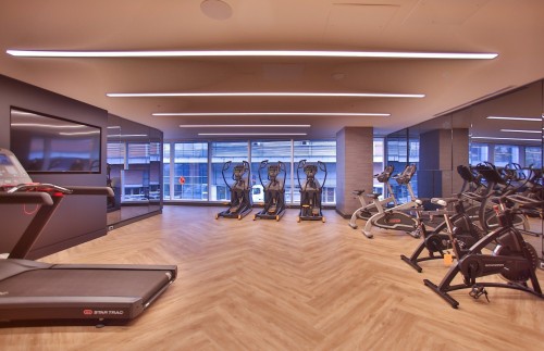 Exercise Room - 612-1288 Rue St-Antoine O., Montréal (Ville-Marie), QC - Indoor Photo Showing Other Room