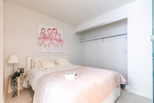 Bedroom - 612-1288 Rue St-Antoine O., Montréal (Ville-Marie), QC - Indoor Photo Showing Bedroom