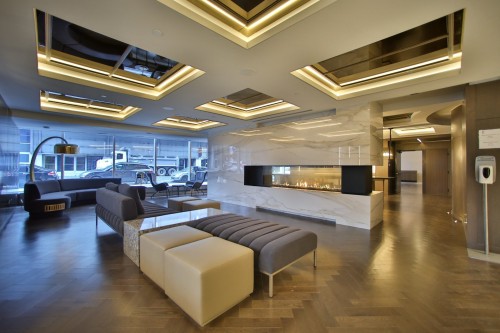 Common room - 612-1288 Rue St-Antoine O., Montréal (Ville-Marie), QC - Indoor With Fireplace