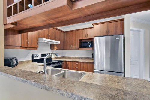 Cuisine - 102-50 37E Avenue E., Blainville, QC - Indoor Photo Showing Kitchen With Double Sink