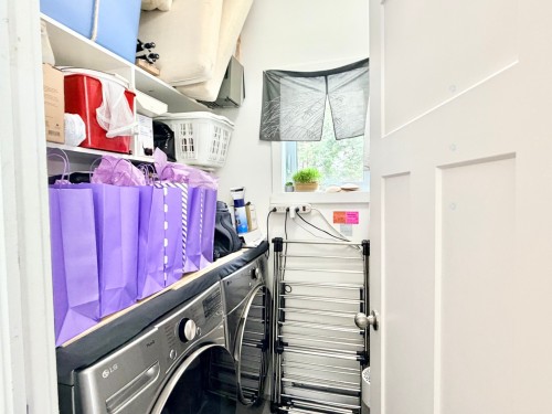 Salle de lavage - 2602 Rue Mountain, Val-David, QC - Indoor Photo Showing Laundry Room