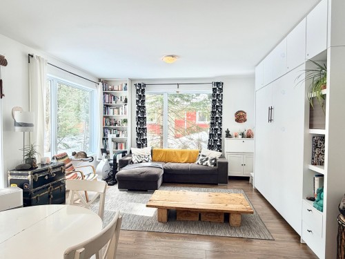 Salon - 2602 Rue Mountain, Val-David, QC - Indoor Photo Showing Living Room