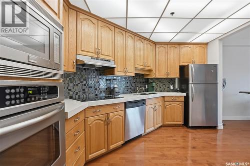 305 303 5Th Avenue, Saskatoon, SK - Indoor Photo Showing Kitchen