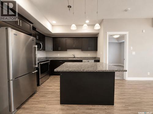 309 412 Willowgrove Square, Saskatoon, SK - Indoor Photo Showing Kitchen With Double Sink With Upgraded Kitchen