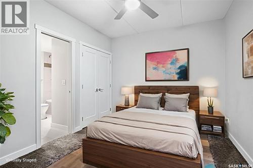 504 550 4Th Avenue N, Saskatoon, SK - Indoor Photo Showing Bedroom