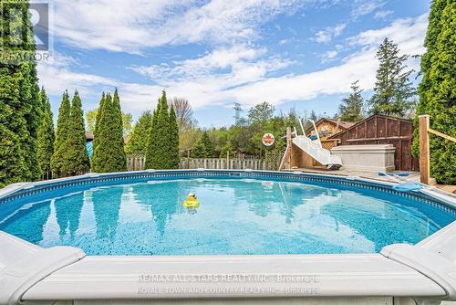 5090 Baldwin Street S, Whitby (Taunton North), ON - Outdoor With Above Ground Pool