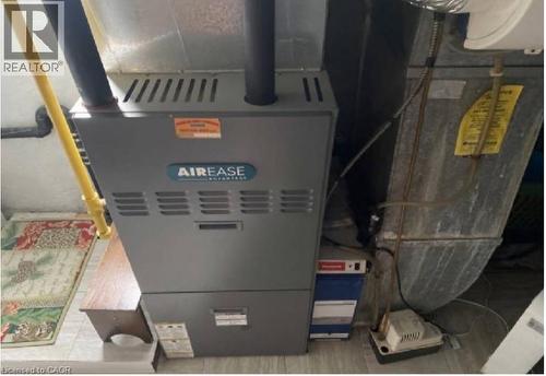 furnace - 31 Southdale Avenue, Kitchener, ON - Indoor Photo Showing Basement