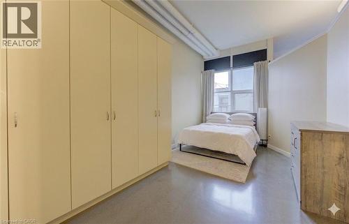 Virtually Adjusted - 404 King Street W Unit# 607, Kitchener, ON - Indoor Photo Showing Bedroom