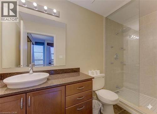 Virtually Adjusted - 404 King Street W Unit# 607, Kitchener, ON - Indoor Photo Showing Bathroom