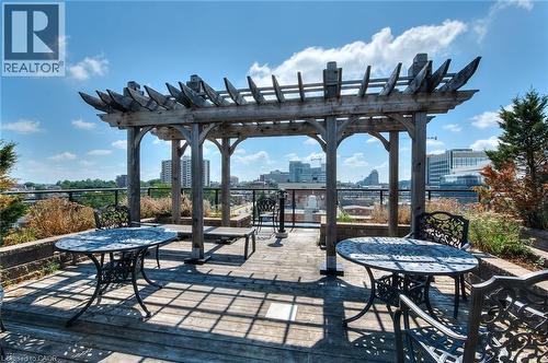 404 King Street W Unit# 607, Kitchener, ON - Outdoor With Deck Patio Veranda With View