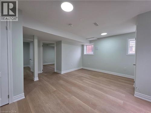 Basement featuring light wood finished floors - 367 Equestrian Way Unit# Basement, Cambridge, ON - Indoor
