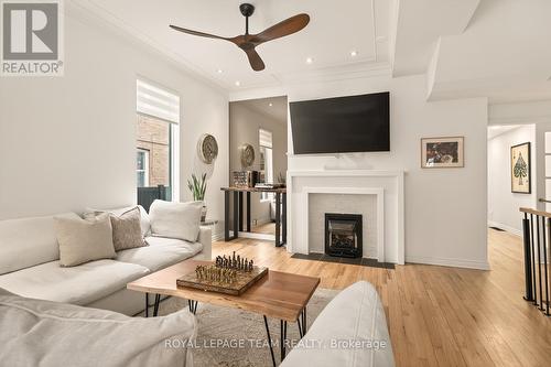 349 Frank Street, Ottawa, ON - Indoor Photo Showing Living Room With Fireplace