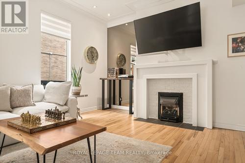 349 Frank Street, Ottawa, ON - Indoor Photo Showing Living Room With Fireplace
