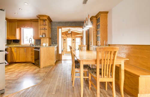 Salle à manger - 371 Rue St-Maurice, Saint-Séverin, QC - Indoor Photo Showing Other Room