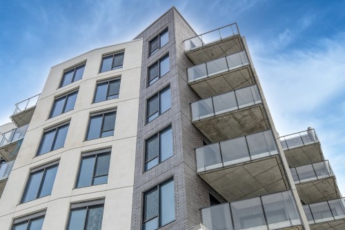 Front of Structure - 328-112 Ch. De La Pointe-Nord, Montréal (Verdun/Île-Des-Soeurs), QC - Outdoor With Balcony