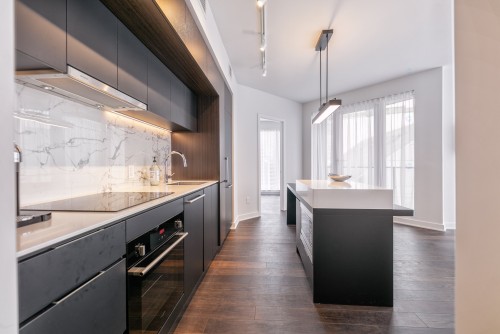 Kitchen - 4310-1188 Rue St-Antoine O., Montréal (Ville-Marie), QC - Indoor Photo Showing Kitchen