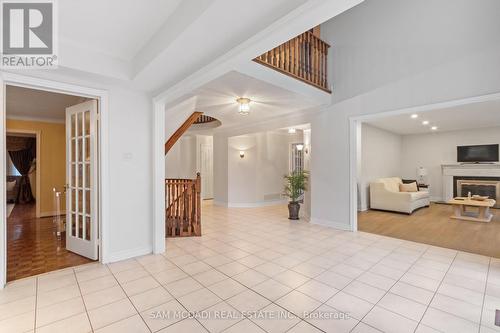 4873 Forest Hill Drive, Mississauga, ON - Indoor Photo Showing Other Room With Fireplace