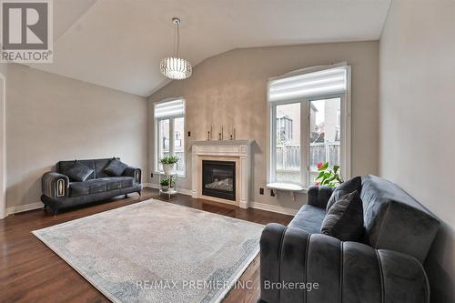 170 Ascalon Drive, Vaughan, ON - Indoor Photo Showing Living Room With Fireplace