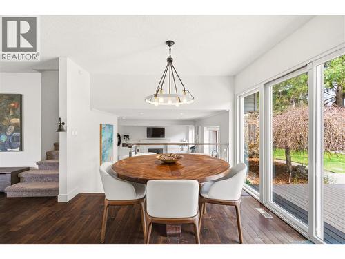 Dining - 4337 Dunvegan Court, Kelowna, BC - Indoor Photo Showing Dining Room