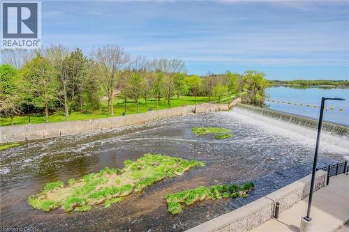 View of yard with a water view - 19 Guelph Avenue Unit# 308, Cambridge, ON - Outdoor With Body Of Water With View
