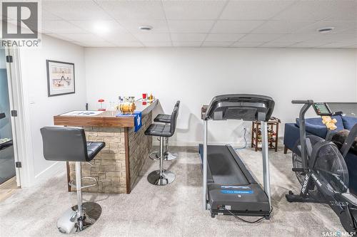1002 Maplewood Drive, Moose Jaw, SK - Indoor Photo Showing Gym Room