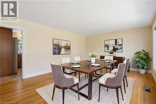 Staged Dining Room - 58 Lowrey Avenue S, Cambridge, ON - Indoor Photo Showing Dining Room
