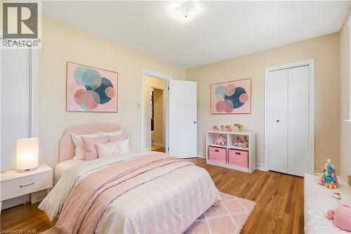 Staged Kids Bedroom - 58 Lowrey Avenue S, Cambridge, ON - Indoor Photo Showing Bedroom