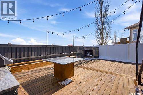 2722 Alfred Crescent, Regina, SK - Outdoor With Deck Patio Veranda With Exterior