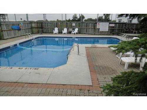 B 67 Apple Lane, Winnipeg, MB - Outdoor With In Ground Pool With Backyard