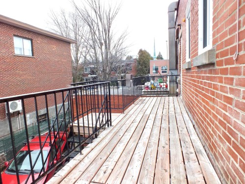 Balcon - 1310 Rue Fleury E., Montréal (Ahuntsic-Cartierville), QC - Outdoor With Deck Patio Veranda With Exterior