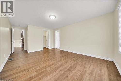 Empty room featuring light wood-type flooring - 51 Seabrook Drive, Kitchener, ON - Indoor Photo Showing Other Room