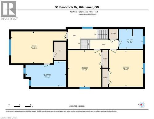 View of property floor plan - 51 Seabrook Drive, Kitchener, ON - Other