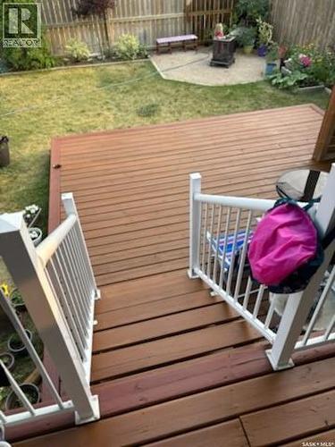 752 Mctaggart Drive, Weyburn, SK - Outdoor With Deck Patio Veranda With Exterior