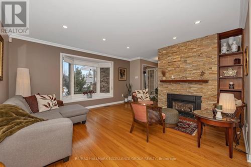 2691 Colman Street, Ottawa, ON - Indoor Photo Showing Living Room With Fireplace