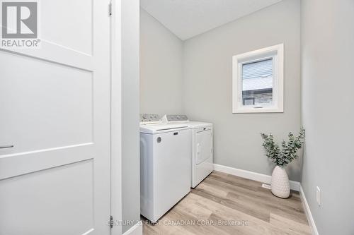Photo of Previously Built Model by VMH - 9 Postma Crescent, North Middlesex (Ailsa Craig), ON - Indoor Photo Showing Laundry Room