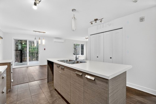 Kitchen - 1-1655 Rue Wilfrid-Pelletier, Saint-Jérôme, QC - Indoor Photo Showing Kitchen With Double Sink