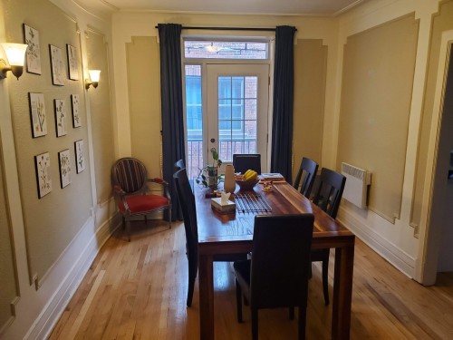 Salle à manger - 11-811 Av. Davaar, Montréal (Outremont), QC - Indoor Photo Showing Dining Room